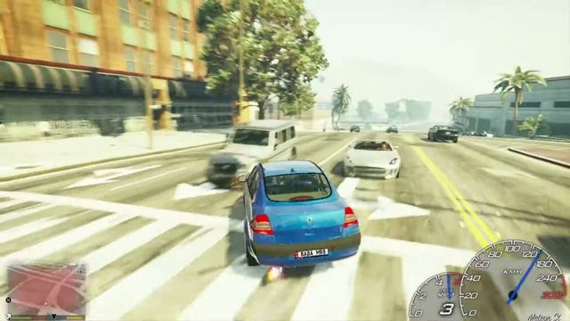 GTA 5 RENAULT MEGANE 2 MODU!! смотреть онлайн