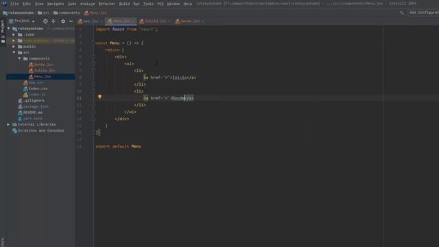 REACT 2020 | 19 MENU NAVEGACION LINK EN REACT смотреть онлайн