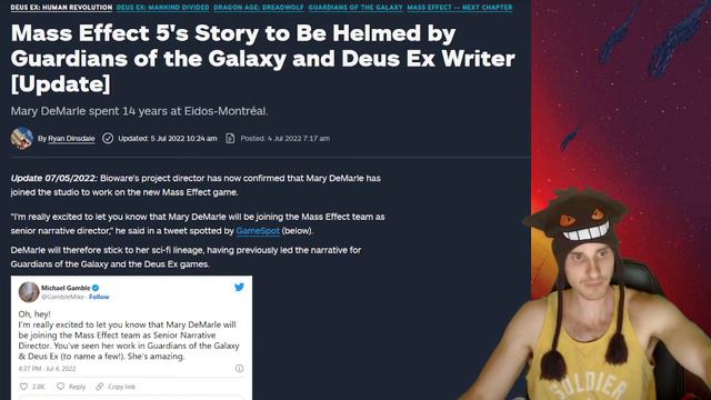 MASS EFFECT 5 Acquires a KEY Staff Member... смотреть онлайн
