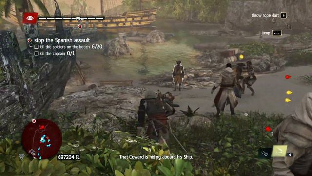 Assassin's Creed IV Black Flag Sequence 11 Memory 3 Everything is Permitted PC Gameplay смотреть онлайн