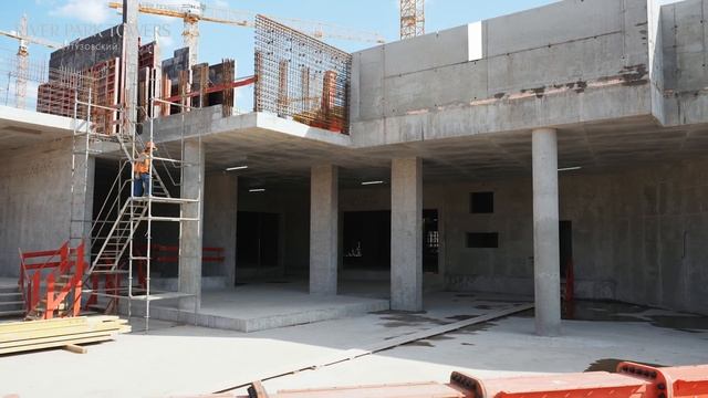 Динамика строительства River Park Towers Кутузовский Июнь 2023 смотреть онлайн