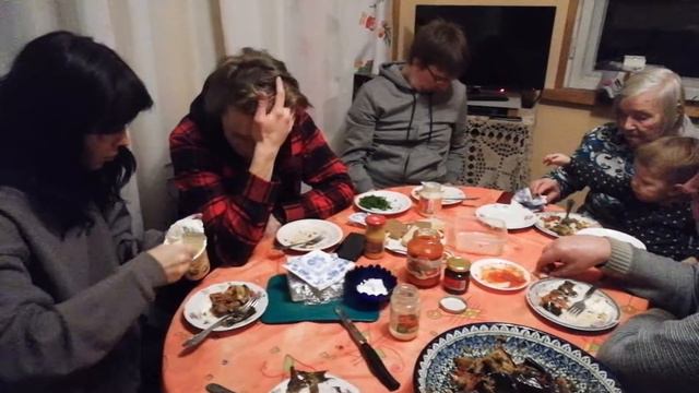 Дача 12.01.2020.Встреча семья Грибовых.