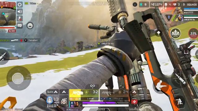 Apex Legends Mobile - Ranked Battle Royale - World's Edge Map - FPP смотреть онлайн