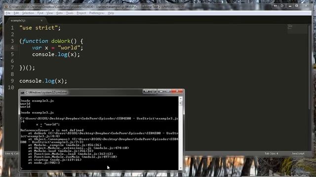 JavaScript's "Use Strict" Explained смотреть онлайн