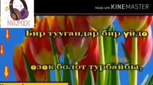 Гулжигит Сатыбеков-Санат ыры /Кыргызча караоке