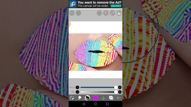 Как сделать красивые губы в Ibis Paint X смотреть онлайн