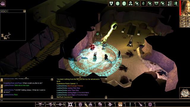 NWN 1 - The Time Stop - Area of Effect Spell Combo смотреть онлайн