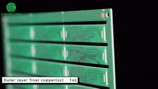 Camtech PCB wire bonding 2L ENEPIG FR4, Halogen free