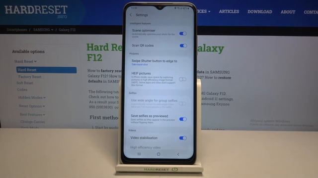 How to Allow Camera to Scan QR Codes on SAMSUNG Galaxy F12 смотреть онлайн