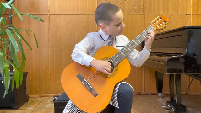 Žymantas Ivanauskas N Paganini Sonatina op25 смотреть онлайн