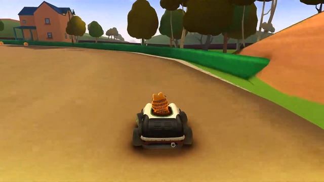Garfield Kart Gameplay: Tutorial смотреть онлайн