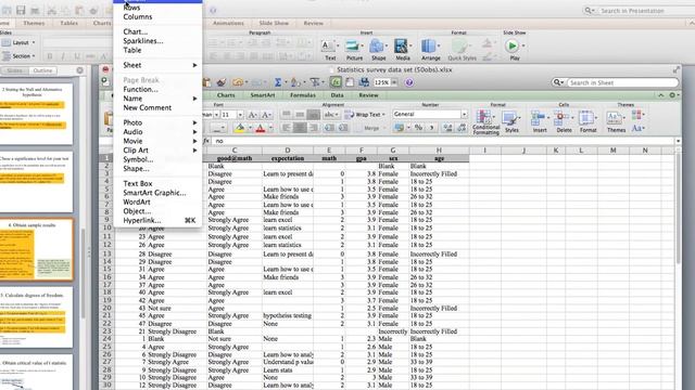 Ttest Excel part 1 смотреть онлайн