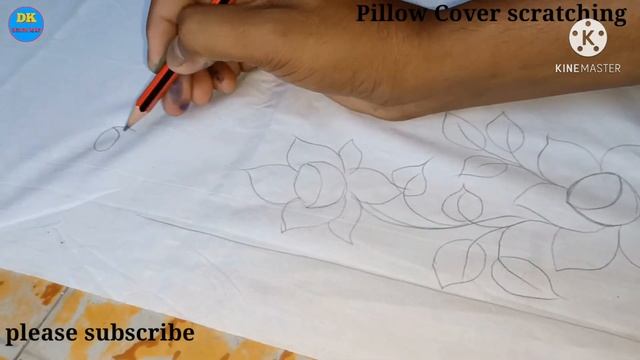 Coshion Cover Drawing|Pillow Cover sketch|Takiya cover Design|easy pillow cover design|Design King смотреть онлайн