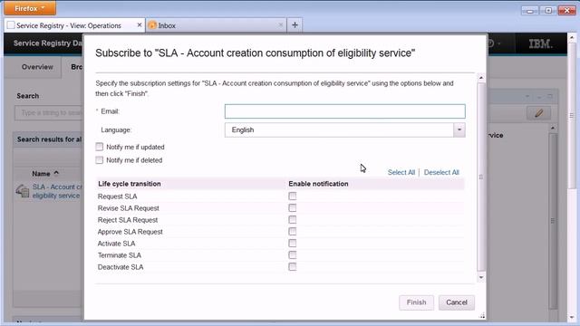 Subscriptions in WebSphere Service Registry and Repository V8.5 Part 2 смотреть онлайн