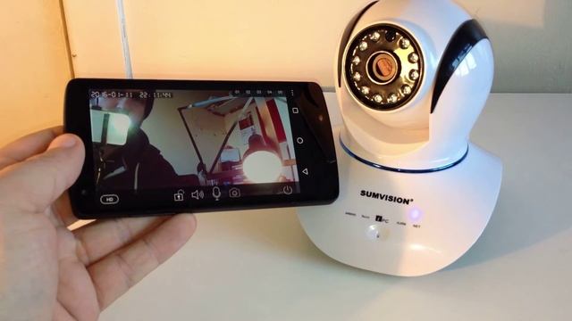 SUMVISION ORACLE Cloud WIFI IP 720p Security Camera Review смотреть онлайн