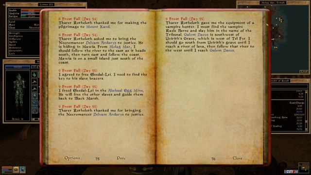 Morrowind, 120 mods, 260... Molag Mar. смотреть онлайн