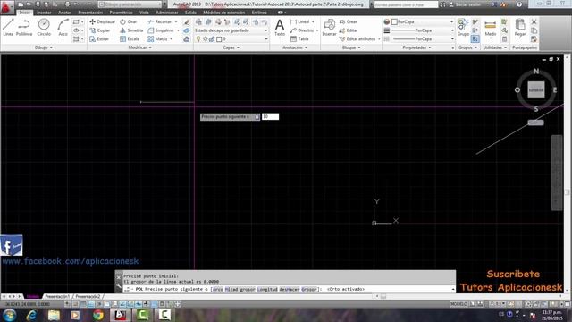 Tutorial Autocad 2013 Parte 2 смотреть онлайн