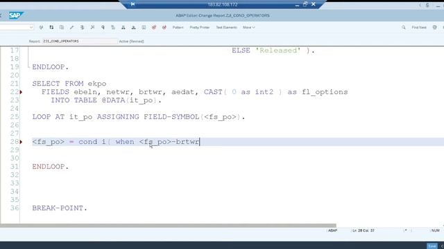 Video 7 - ABAP on HANA - Conditional Operators смотреть онлайн