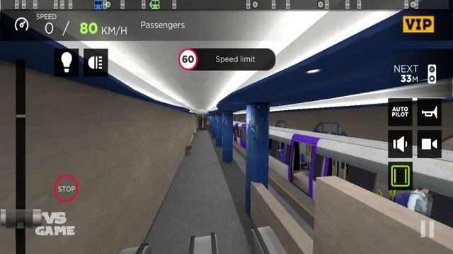 St. Petersburg Line | Subway Simulator 3D NEW UPDATE Android Gameplay смотреть онлайн