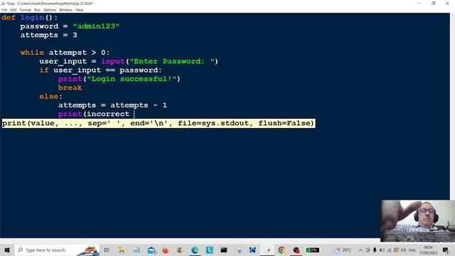 Python Programming - Password Login + Attempts Counter 2023 смотреть онлайн
