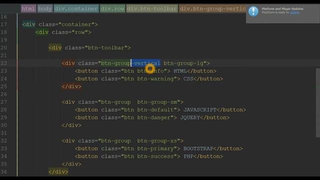 Bootstrap button Group смотреть онлайн