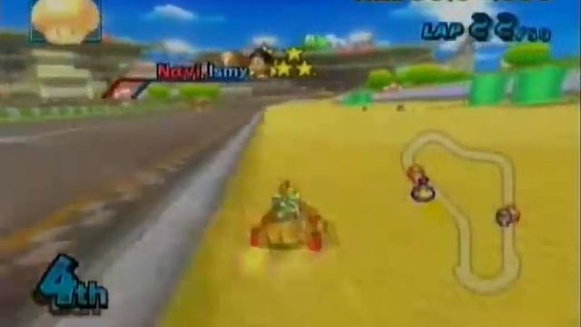 Formula Kart Wii got even crazier - Part 6: Teams Karts Only Mirror Ramp Up Luigi Circuit смотреть онлайн