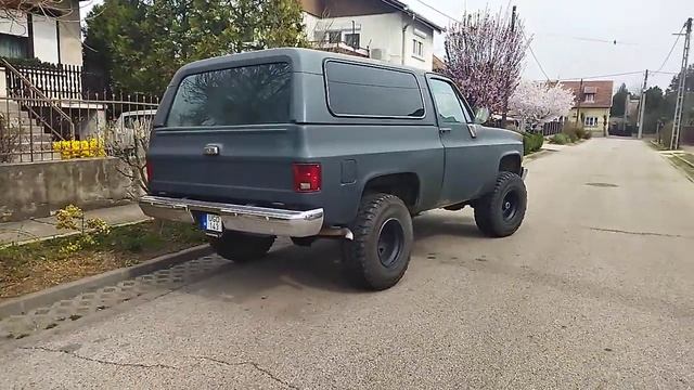 Chevrolet blazer K5 ex army truck смотреть онлайн