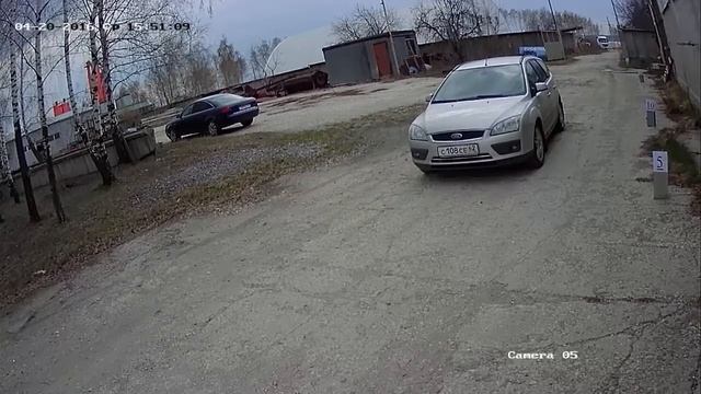 HiWatch DS-T100 Пример видео - День. 1МП (HD) HD-TVI камера