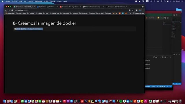 Cómo crear nuestra primera pagina web con NodeJS, Express, Docker y Publicarla en Digitalocean. смотреть онлайн