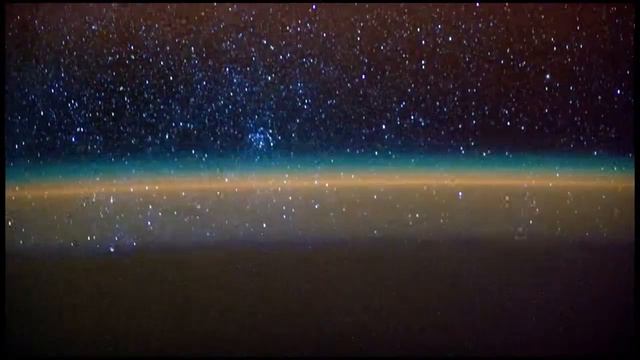 Earth And Stars From Orbit