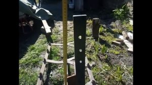 Переделка конной бороны под мотоблок.