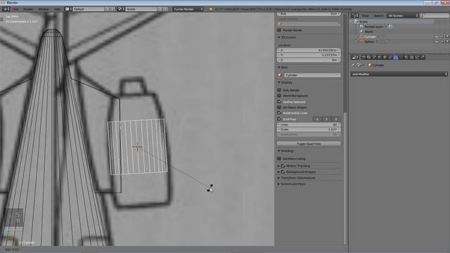Blender. Моделирование по чертежам смотреть онлайн