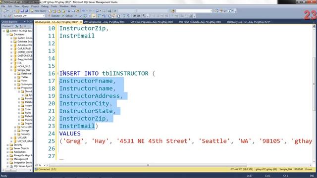 SQL Stored Procedures смотреть онлайн