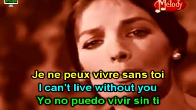 Marie Laforêt Mon Amour Mon Ami French / English Lyrics Subtitles