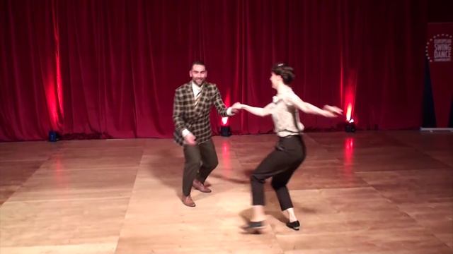 ESDC 2015 - Masters Lindy Hop J&J - Finals - Max Pitruzzella & Tatiany Udry смотреть онлайн