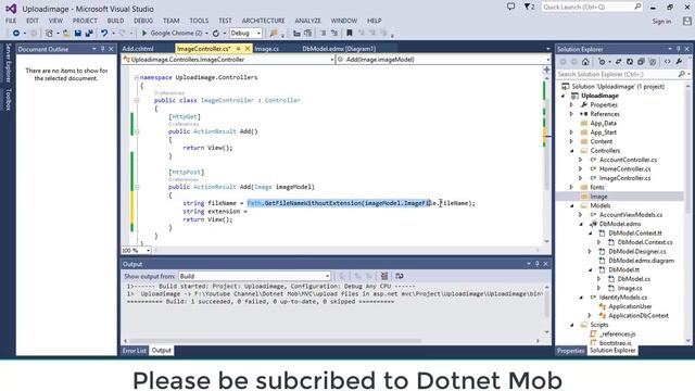 How to Upload Image And Display Image in Asp.Net Mvc With An Example смотреть онлайн