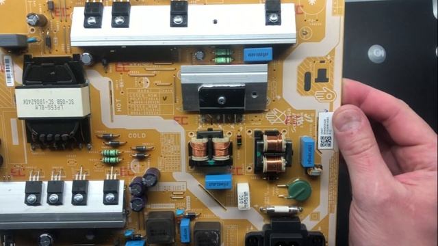 Samsung UE55NU7300 доработка блока питания BN44-00932B после замены подсветки смотреть онлайн
