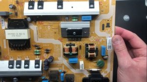 Samsung UE55NU7300 доработка блока питания BN44-00932B после замены подсветки