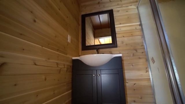 Хостел, бытовка или охотничий домик из контейнера 40 футов. смотреть онлайн