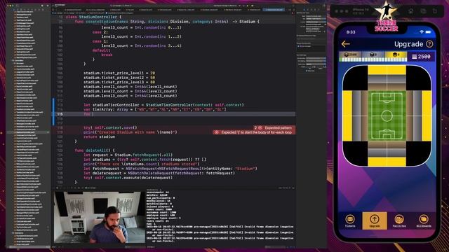 iOS Game Dev #8 | Futbol mánager | SwiftUI | CoreData | XCode смотреть онлайн
