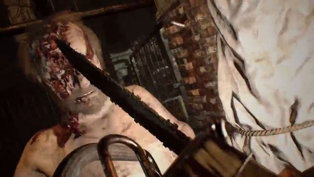 RESIDENT EVIL 7 JACK BOSS FIGHT FIGHTING CHAINSAW SO MUCH BLOOD PS 4 PLAYSTATION 4 смотреть онлайн
