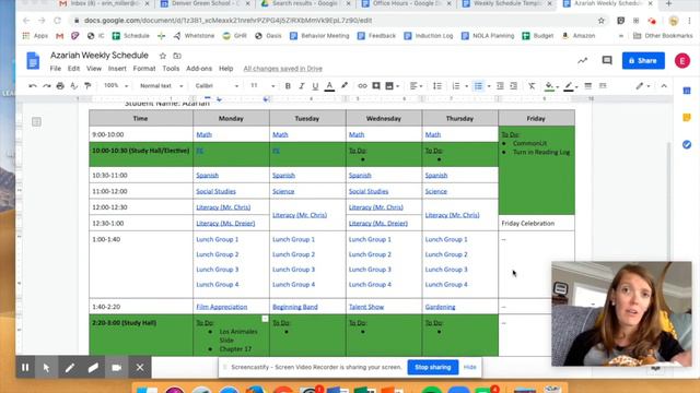 Staying Organized During Online Learning With Mrs. Miller