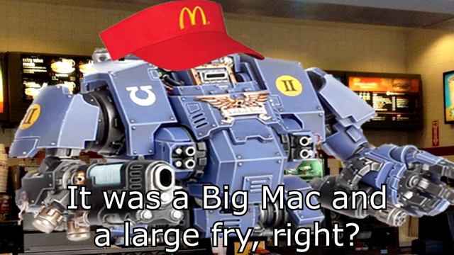 Warhammer 40K Meme - Dreadnought смотреть онлайн