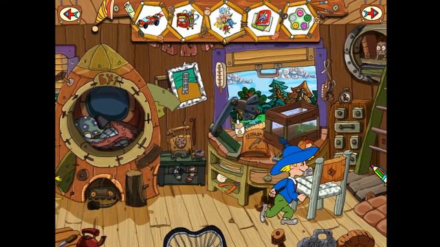 Веселые картинки. Незнайка идет в школу. Игра#5. Финал. смотреть онлайн