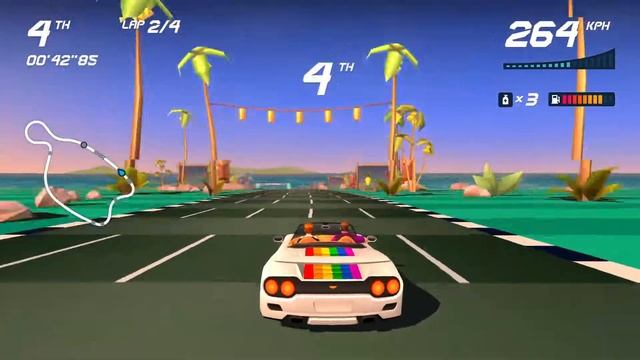 Horizon Chase Turbo (DLC) Summer Vibes #12 - Sunset Racer смотреть онлайн