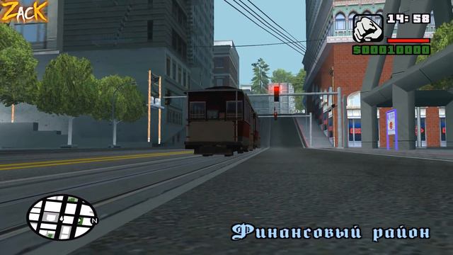 Смогут ли 100 ТАНКОВ остановить ТРАМВАЙ в GTA: San Andreas ?! смотреть онлайн