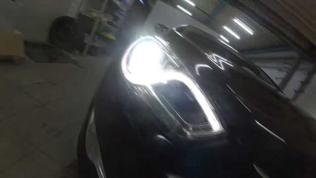 Hyundai I40 замена штатных линз смотреть онлайн