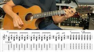 The Beatles  - Two Of Us LESSON by Mike Pachelli