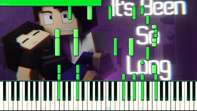 FNAF It's been so long Piano Tutorial Piano Cover + ⬇️SHEET⬇️ смотреть онлайн