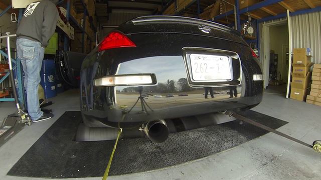 Renfro's 350Z making some nice pulls смотреть онлайн